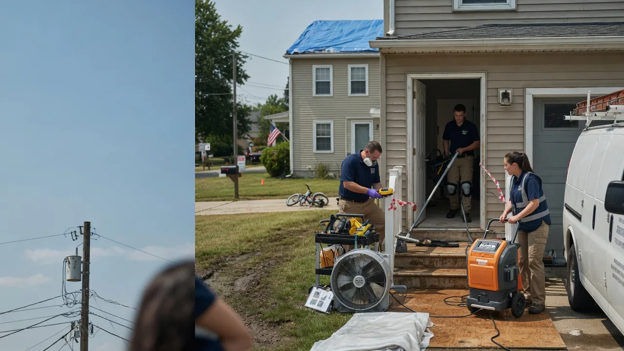 Water Damage Repair in Wilcox, PA near me